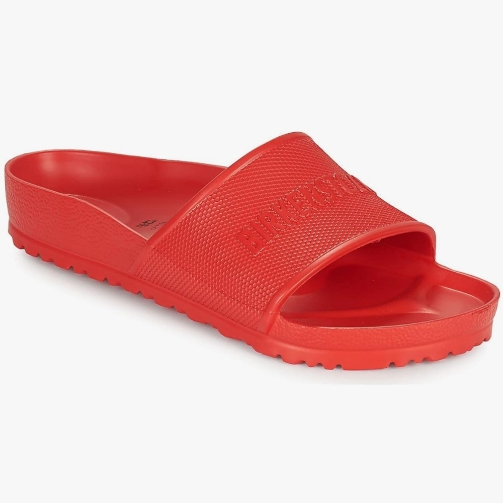 Birkenstock Barbados EVA Active Red Waterproof Slide Sandal EU 39 W 8.5 - Picture 2 of 16